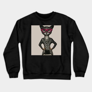 Miss Cat Lady Crewneck Sweatshirt